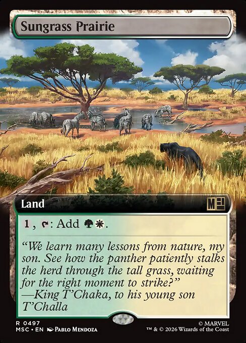 Sungrass Prairie - Marvel Super Heroes Commander () #497