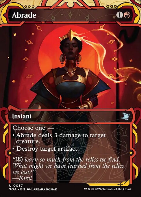 Abrade - Secrets of Strixhaven Mystical Archive () #37