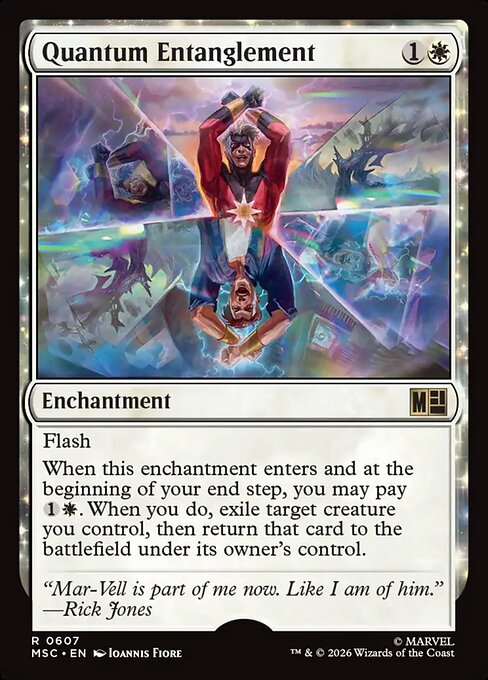 Quantum Entanglement - Marvel Super Heroes Commander () #607 [Foil] [Foil]