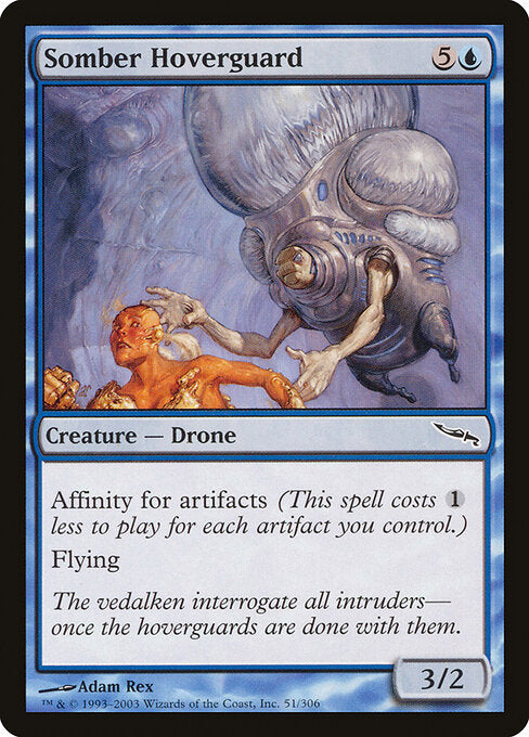 Somber Hoverguard - Mirrodin (mrd) #51