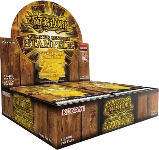 Yu-Gi-Oh! Quarter Century Stampede Booster Box