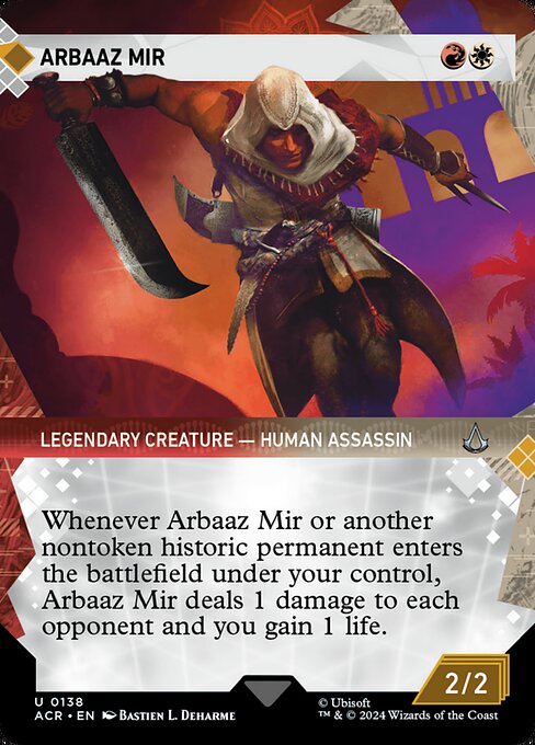 Arbaaz Mir - Assassin's Creed () #138 [Foil] [Foil]