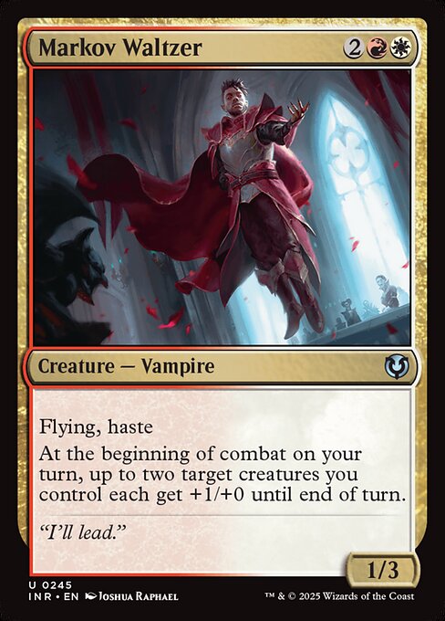 Markov Waltzer - Innistrad Remastered (inr) #245 [Foil] [Foil]
