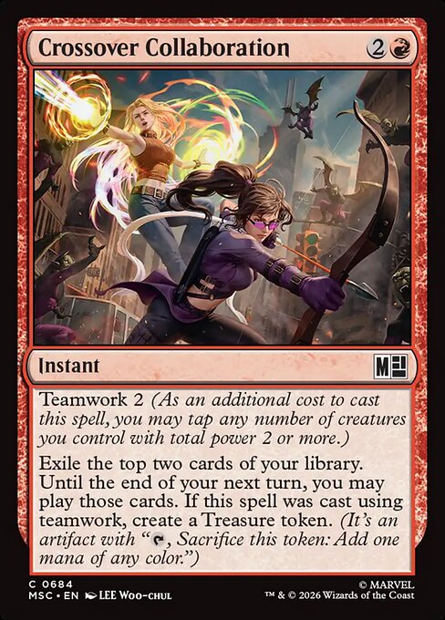Crossover Collaboration - Marvel Super Heroes Commander () #684 [Foil] [Foil]