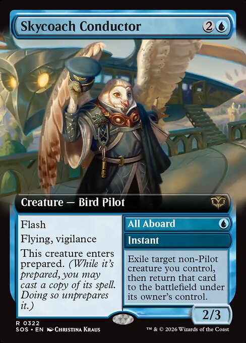 Skycoach Conductor // All Aboard - Secrets of Strixhaven () #322
