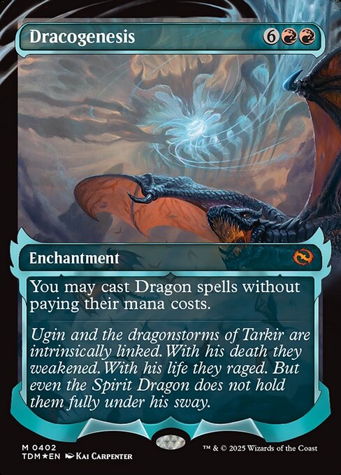 Dracogenesis - Tarkir: Dragonstorm () #402 [Foil] [Foil]