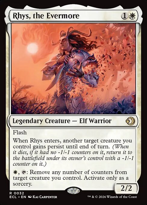 Rhys, the Evermore - Lorwyn Eclipsed (ecl) #32