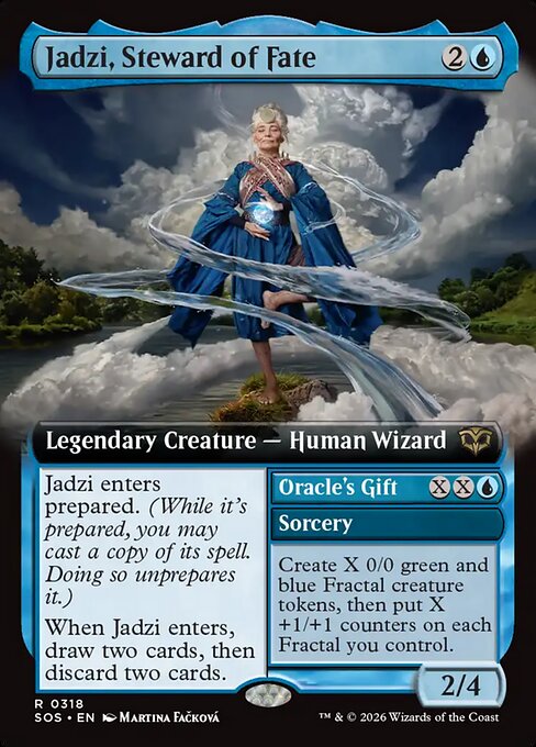 Jadzi, Steward of Fate // Oracle's Gift - Secrets of Strixhaven () #318