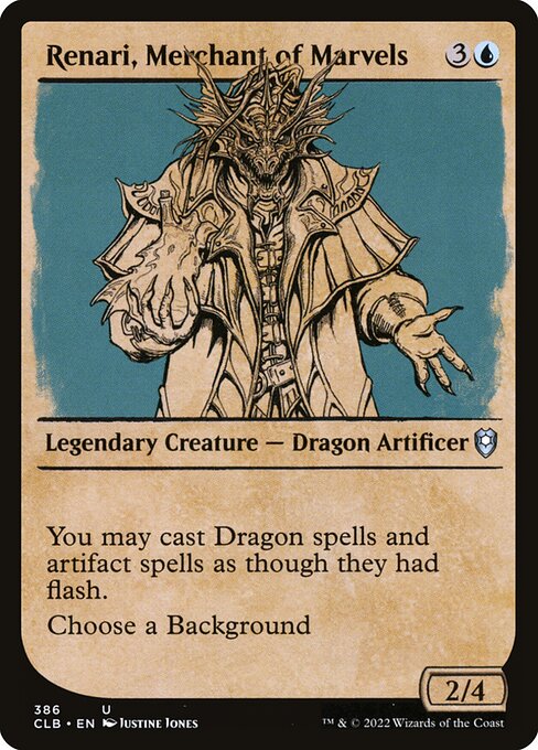 Renari, Merchant of Marvels - Commander Legends: Battle for Baldur's Gate () #386
