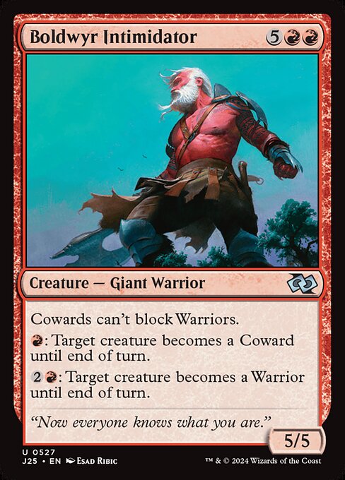 Boldwyr Intimidator - Foundations Jumpstart () #527