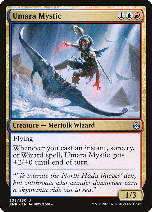 Umara Mystic - Zendikar Rising () #238