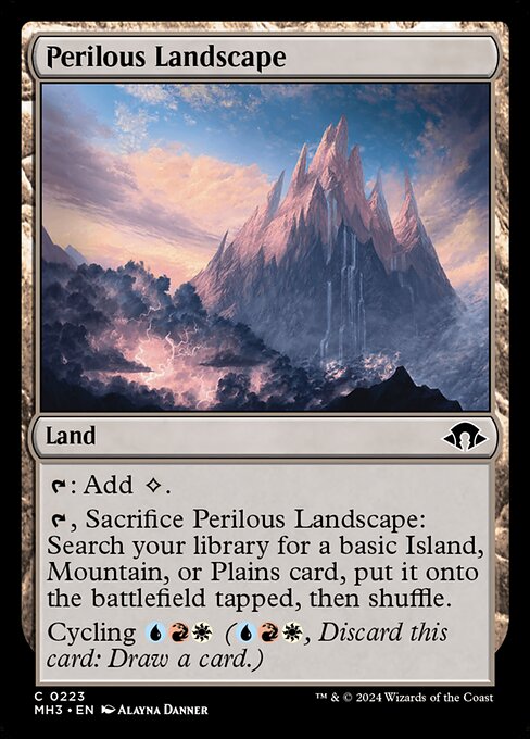 Perilous Landscape - Modern Horizons 3 (mh3) #223 [Foil] [Foil]