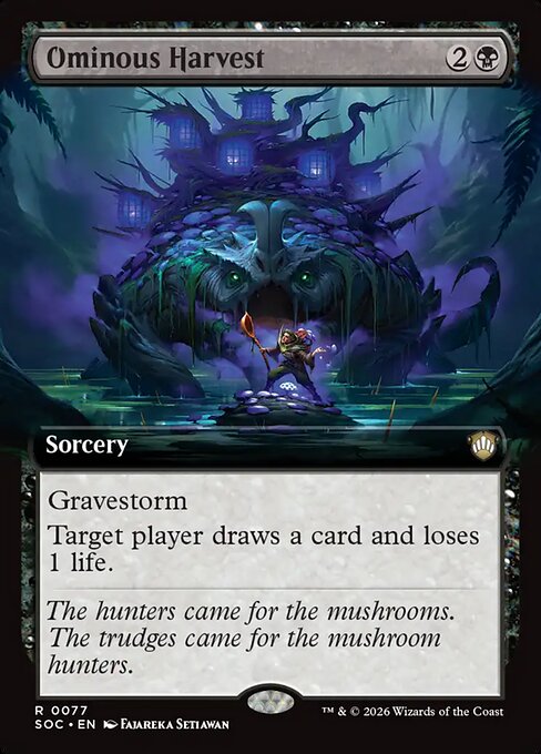 Ominous Harvest - Secrets of Strixhaven Commander () #77