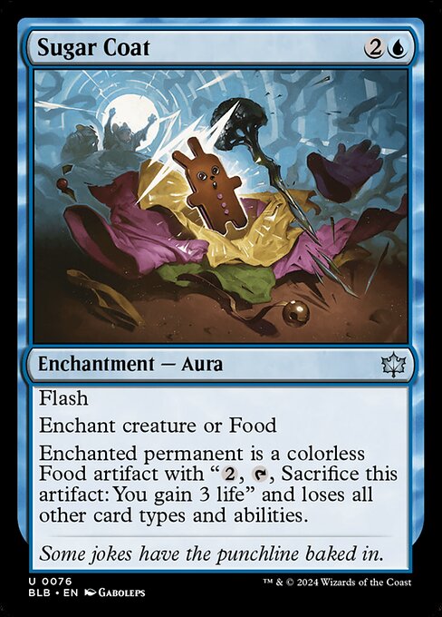 Sugar Coat - Bloomburrow (BLB) #76 [Foil]