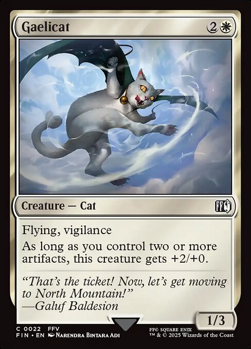 Gaelicat - Final Fantasy (FIN) #22 [Foil] [Foil]