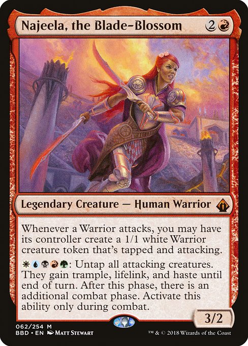 Najeela, the Blade-Blossom - Battlebond () #62