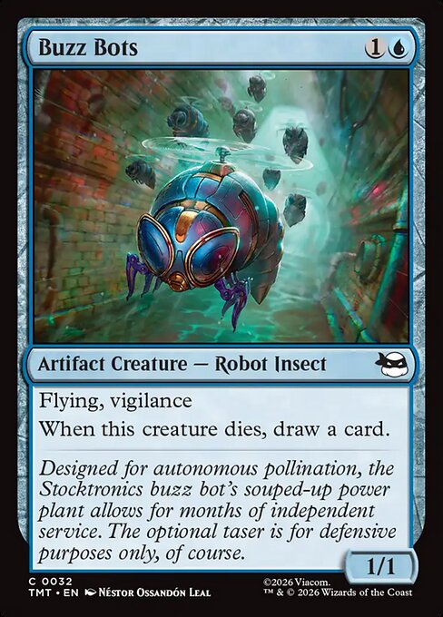 Buzz Bots - Teenage Mutant Ninja Turtles () #32 [Foil] [Foil]