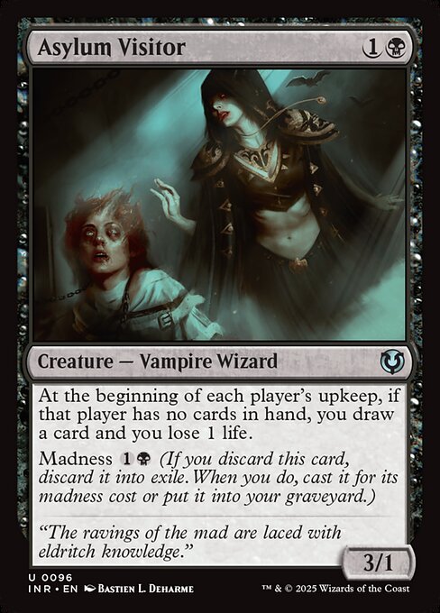 Asylum Visitor - Innistrad Remastered (inr) #96 [Foil] [Foil]
