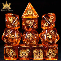 DNDDICEWHOLESALE.COM - Ancient Artificer - 11 Dice Set