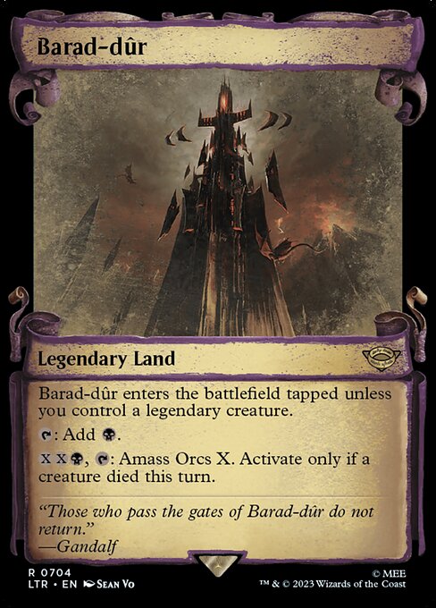 Barad-dûr - The Lord of the Rings: Tales of Middle-earth (ltr) #704