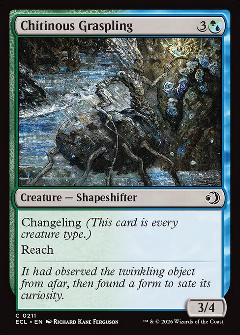 Chitinous Graspling - Lorwyn Eclipsed (ecl) #211