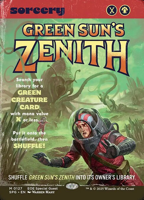 Green Sun's Zenith - Special Guests (SPG) #127 [Foil] [Foil]