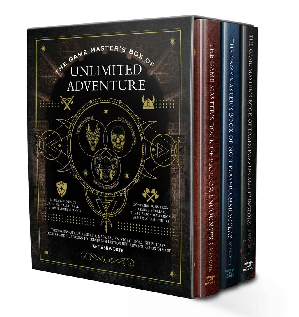 Macmillan Publishers - Game Master's Box Unlimited 5th Edition Rpg Adventure Kit