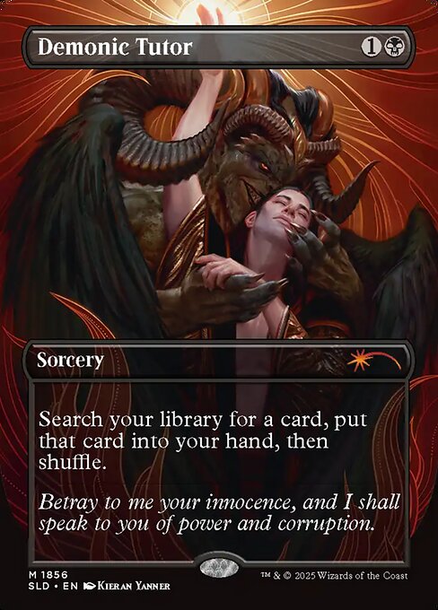 Demonic Tutor - Secret Lair Drop (SLD) #1856