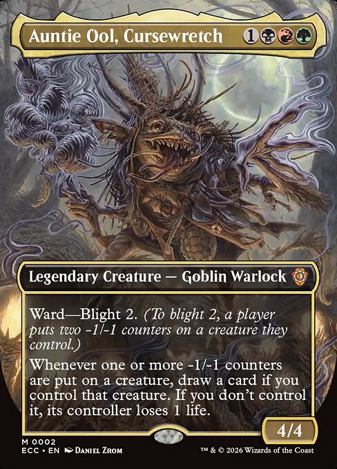 Auntie Ool, Cursewretch - Lorwyn Eclipsed Commander (ECC) #2