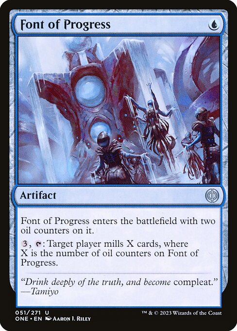 Font of Progress - Phyrexia: All Will Be One () #51