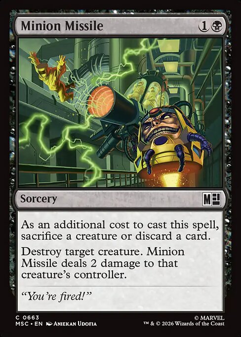 Minion Missile - Marvel Super Heroes Commander () #663