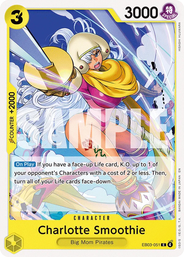 Charlotte Smoothie - ONE PIECE HEROINES EDITION- [EB-03] / Memorial Collection [EB-01] (EB03-051) #051
