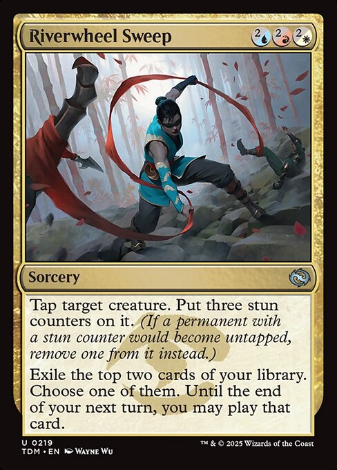 Riverwheel Sweep - Tarkir: Dragonstorm () #219