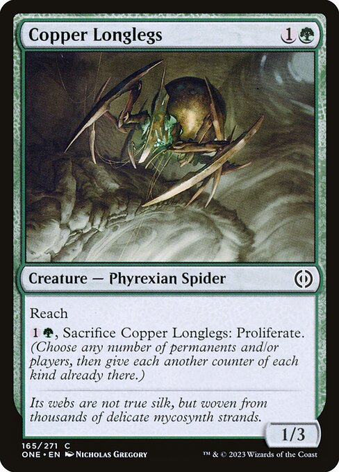 Copper Longlegs - Phyrexia: All Will Be One () #165