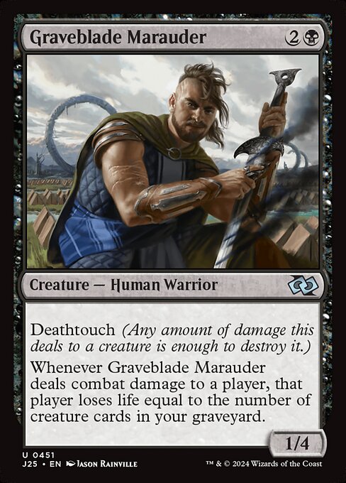 Graveblade Marauder - Foundations Jumpstart (j25) #451