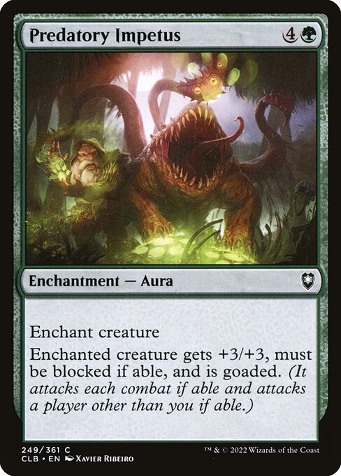 Predatory Impetus - Commander Legends: Battle for Baldur's Gate () #249