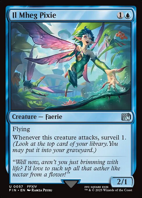 Il Mheg Pixie - Final Fantasy (FIN) #57 [Foil] [Foil]