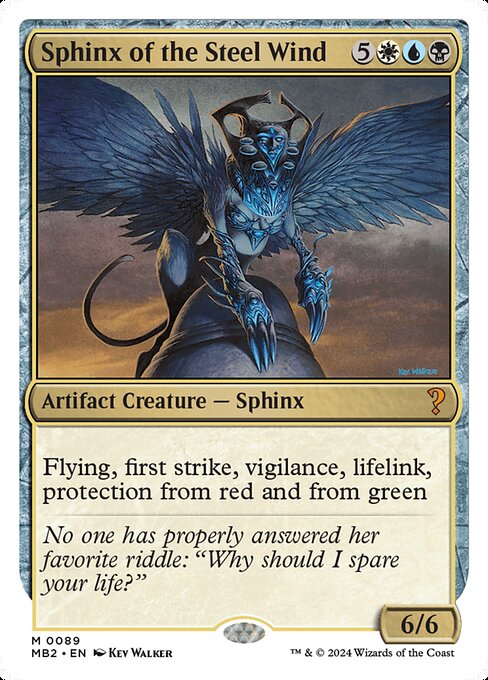 Sphinx of the Steel Wind - Mystery Booster 2 () #89