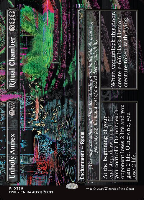 Unholy Annex // Ritual Chamber - Duskmourn: House of Horror () #339