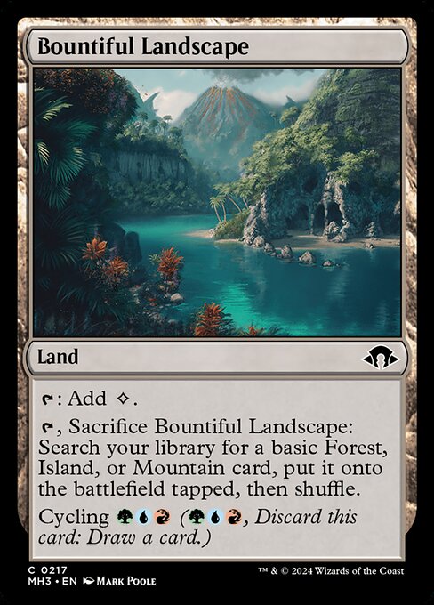 Bountiful Landscape - Modern Horizons 3 (mh3) #217