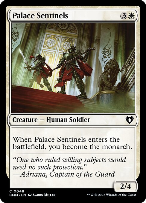 Palace Sentinels - Commander Masters (CMM) #48
