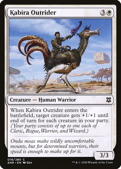 Kabira Outrider - Zendikar Rising () #18
