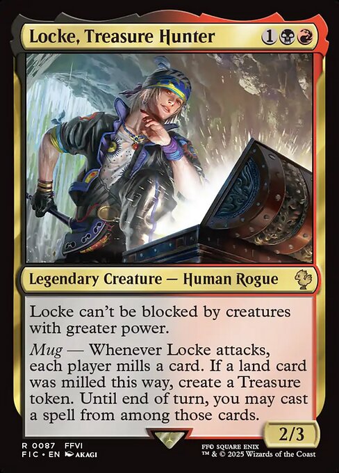 Locke, Treasure Hunter - Final Fantasy Commander () #87