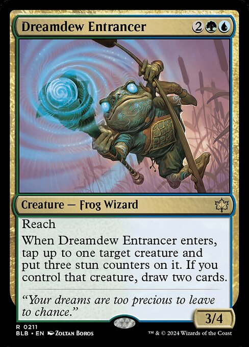 Dreamdew Entrancer - Bloomburrow (BLB) #211