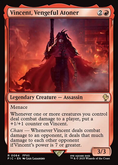 Vincent, Vengeful Atoner - Final Fantasy Commander () #64