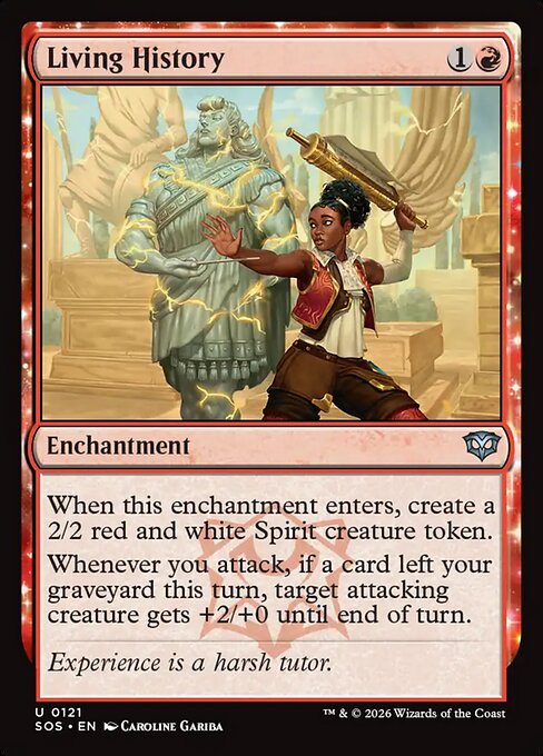 Living History - Secrets of Strixhaven () #121 [Foil] [Foil]