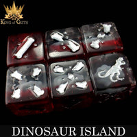 DNDDICEWHOLESALE.COM - Dinosaur Island - 11 Dice Set