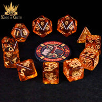 DNDDICEWHOLESALE.COM - Ancient Artificer - 11 Dice Set