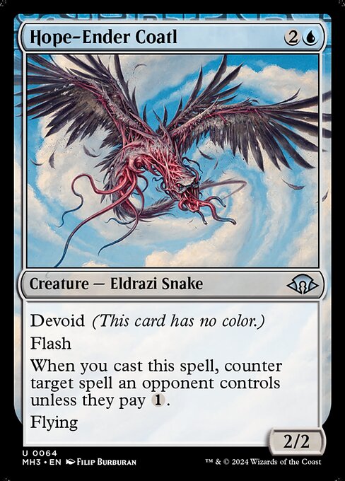 Hope-Ender Coatl - Modern Horizons 3 (mh3) #64