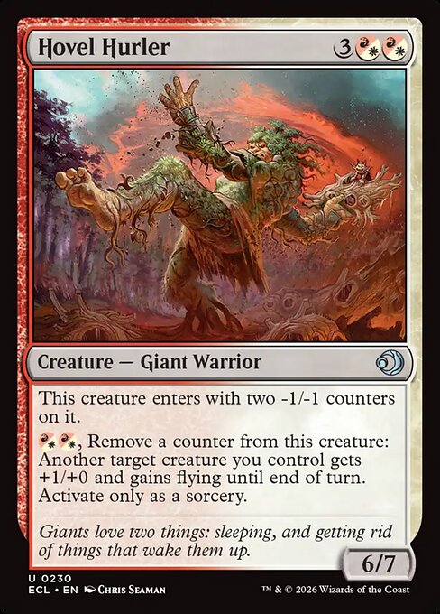 Hovel Hurler - Lorwyn Eclipsed (ecl) #230 [Foil] [Foil]